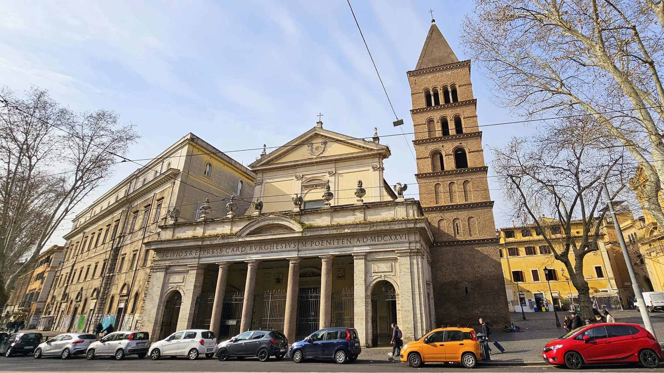 Basilica di San Crisogono à Rome en Italie
