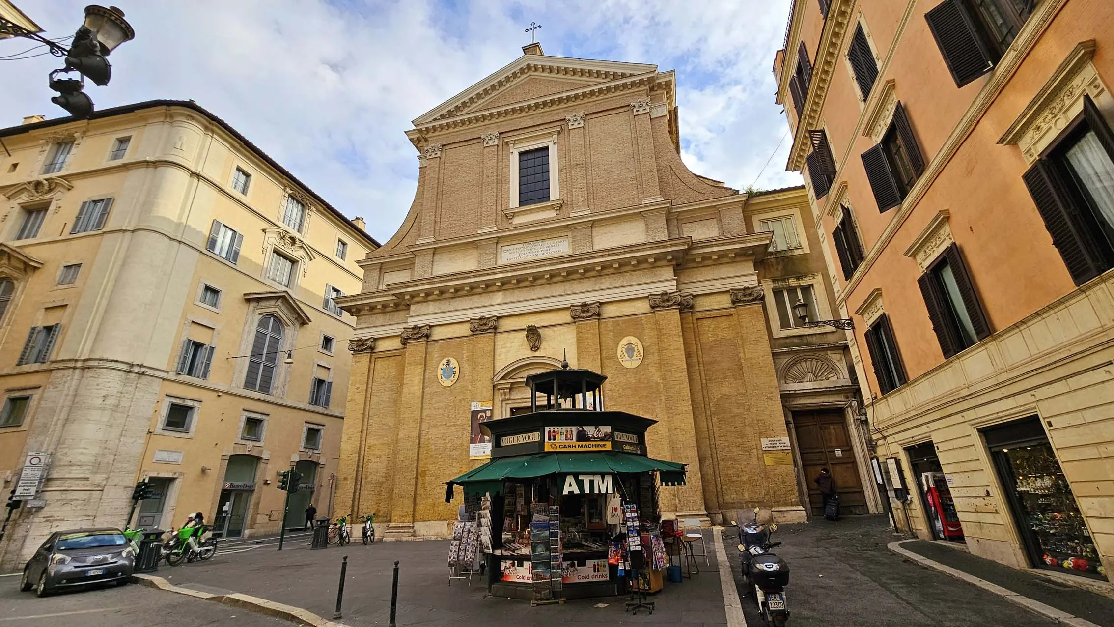 Basilica di Sant' Andrea delle Fratte à Rome en Italie