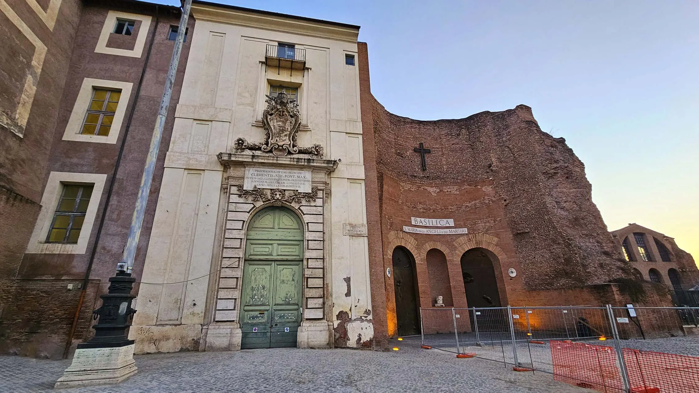 Basilica di Santa Maria degli Angeli à Rome en Italie