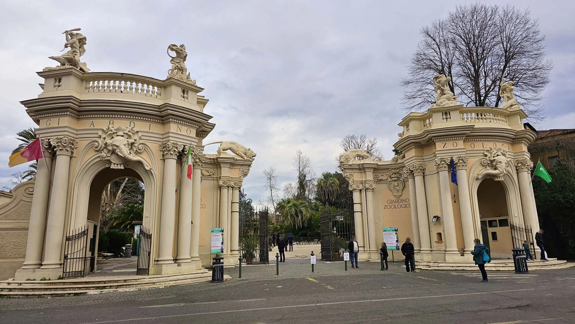 Bioparco à Rome en Italie