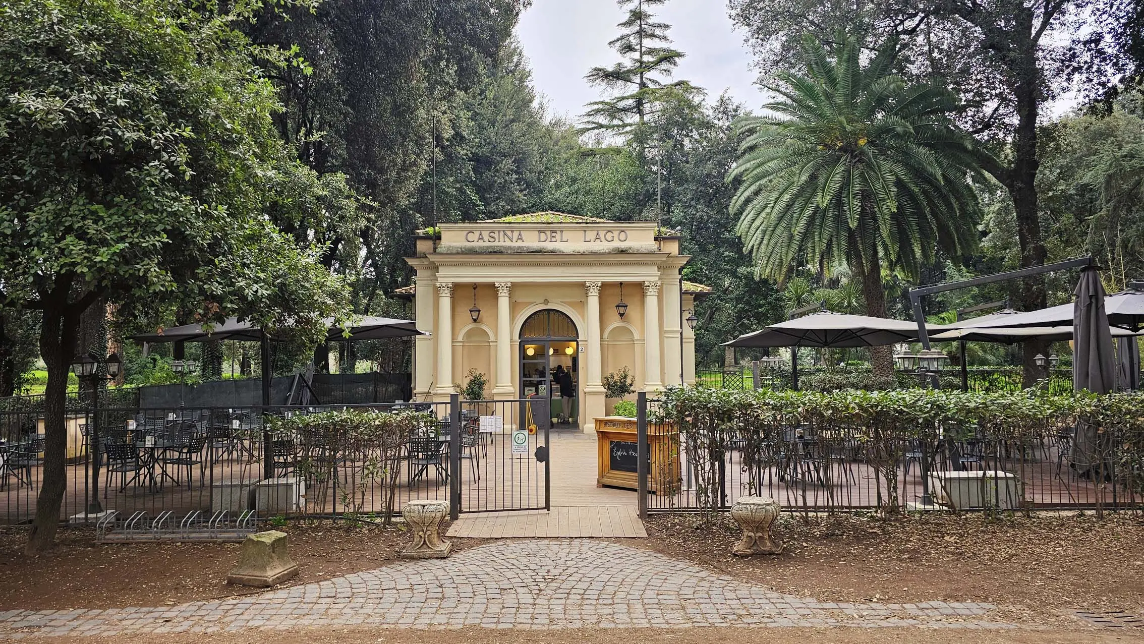 Casina del Lago à Rome en Italie