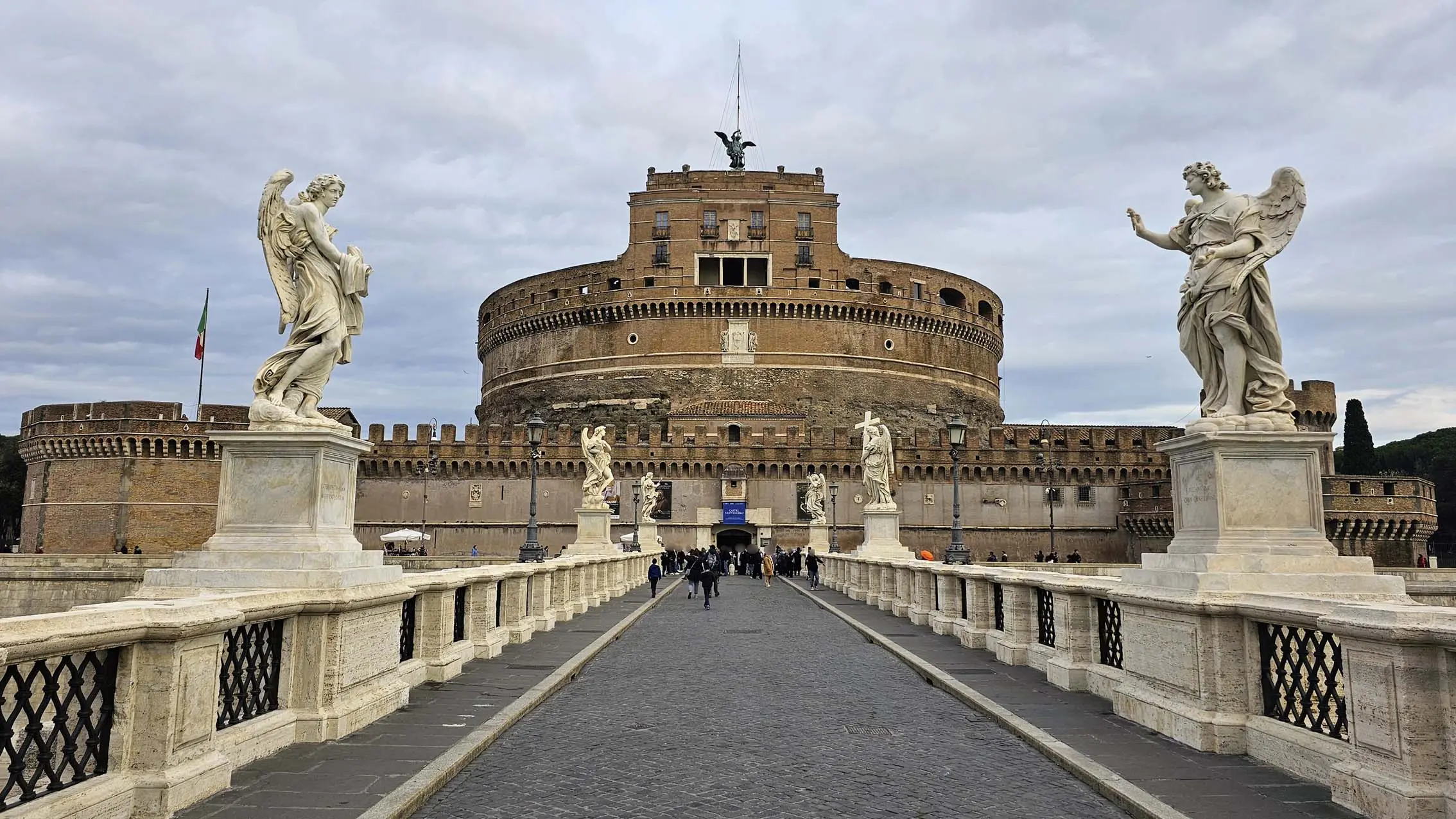 Château Saint-Ange à Rome en Italie