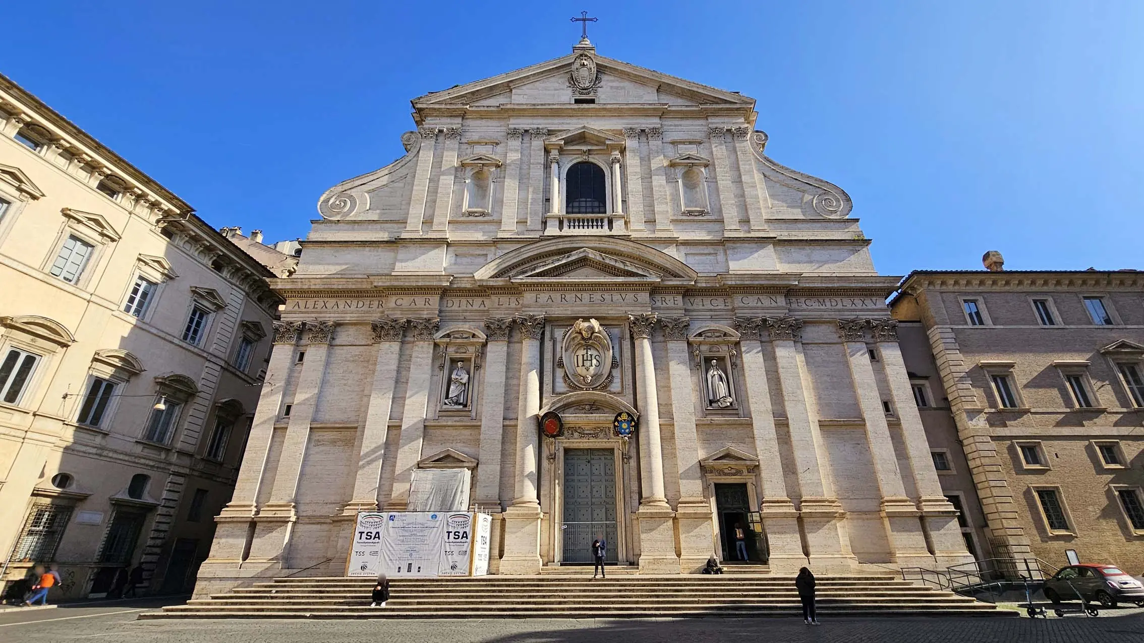 Chiesa del Gesù à Rome en Italie