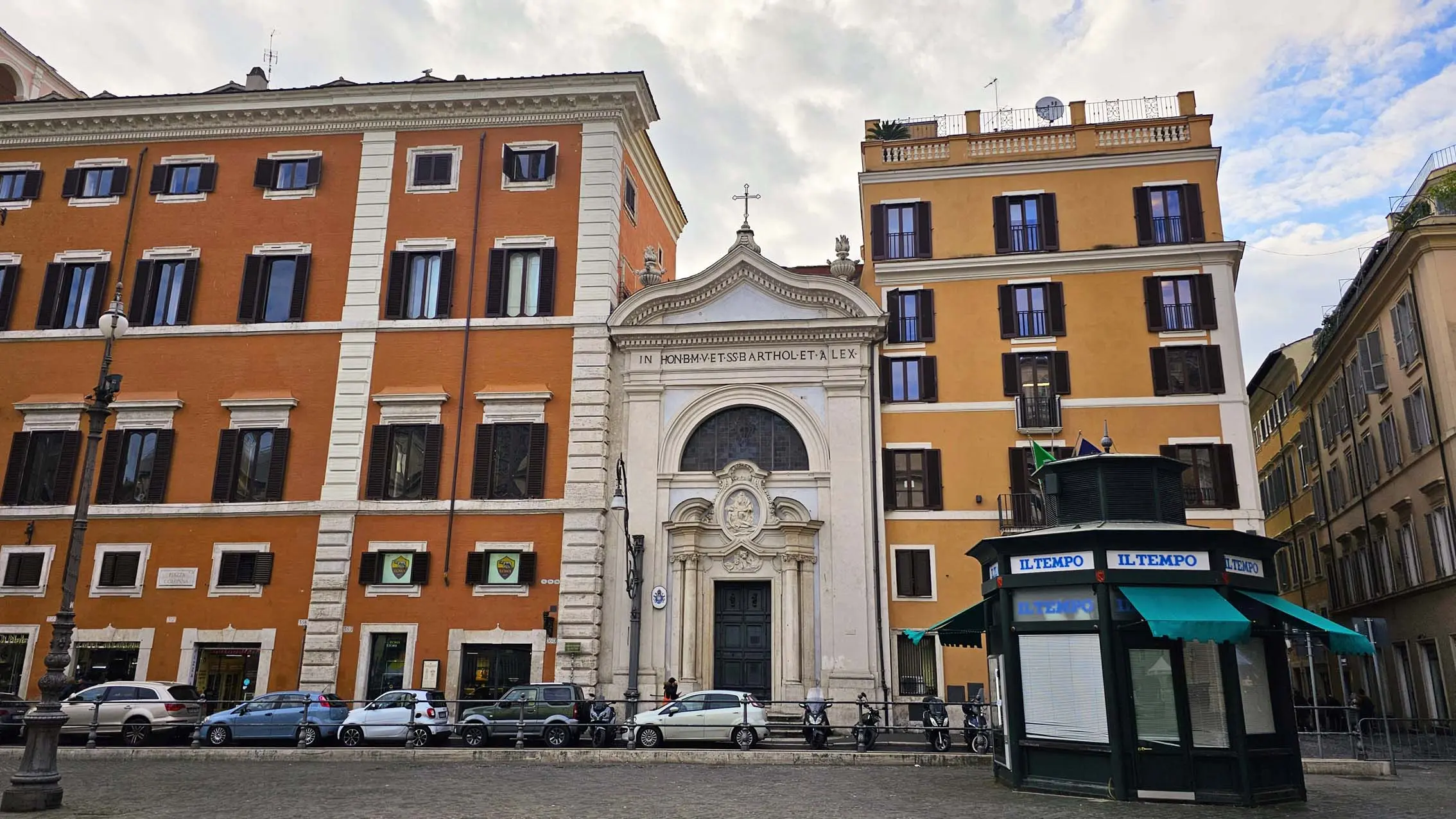 Chiesa di San Bartolomeo e di Sant'Alessandro da Bergamo à Rome en Italie