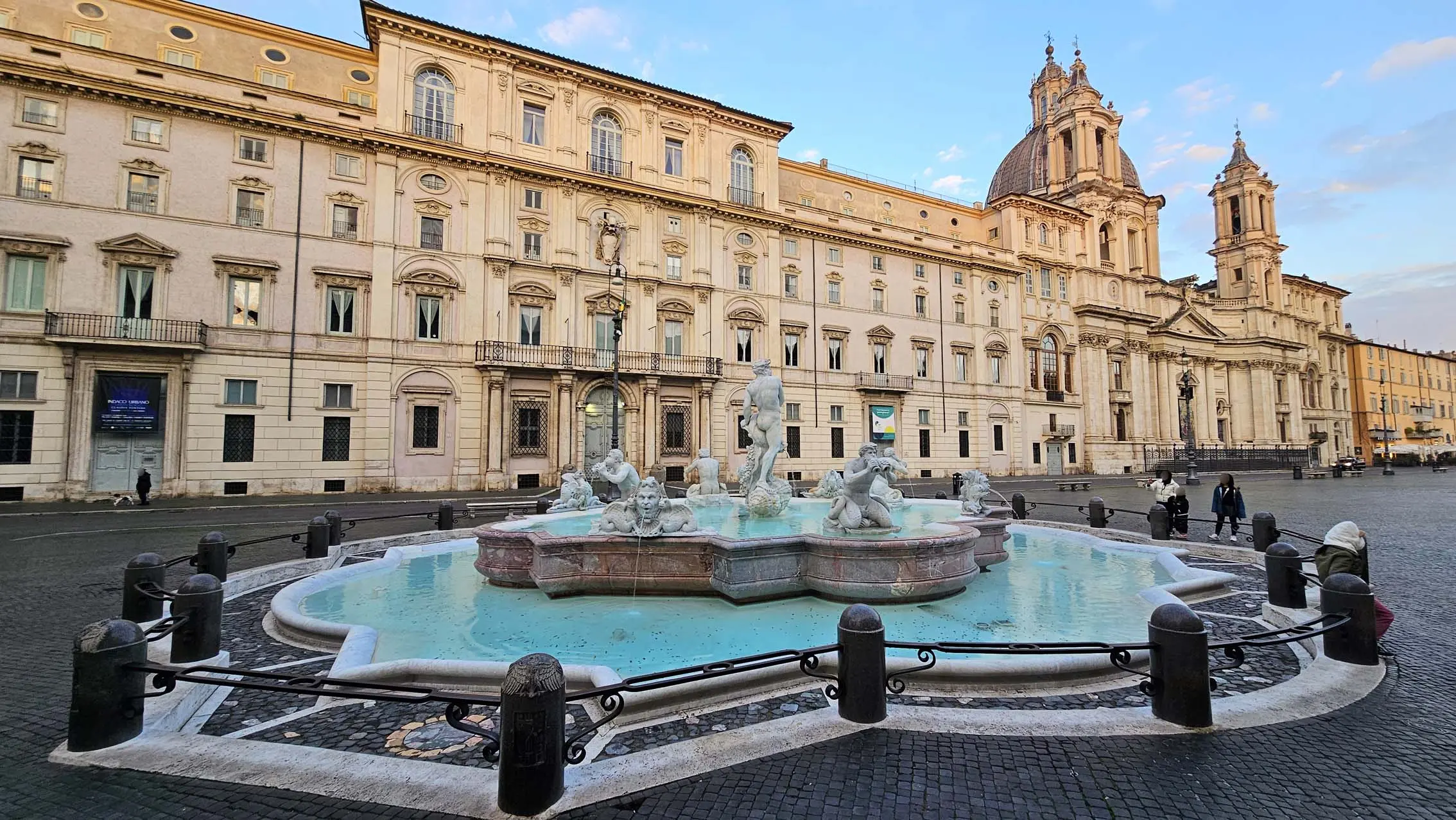Fontana del Moro à Rome en Italie