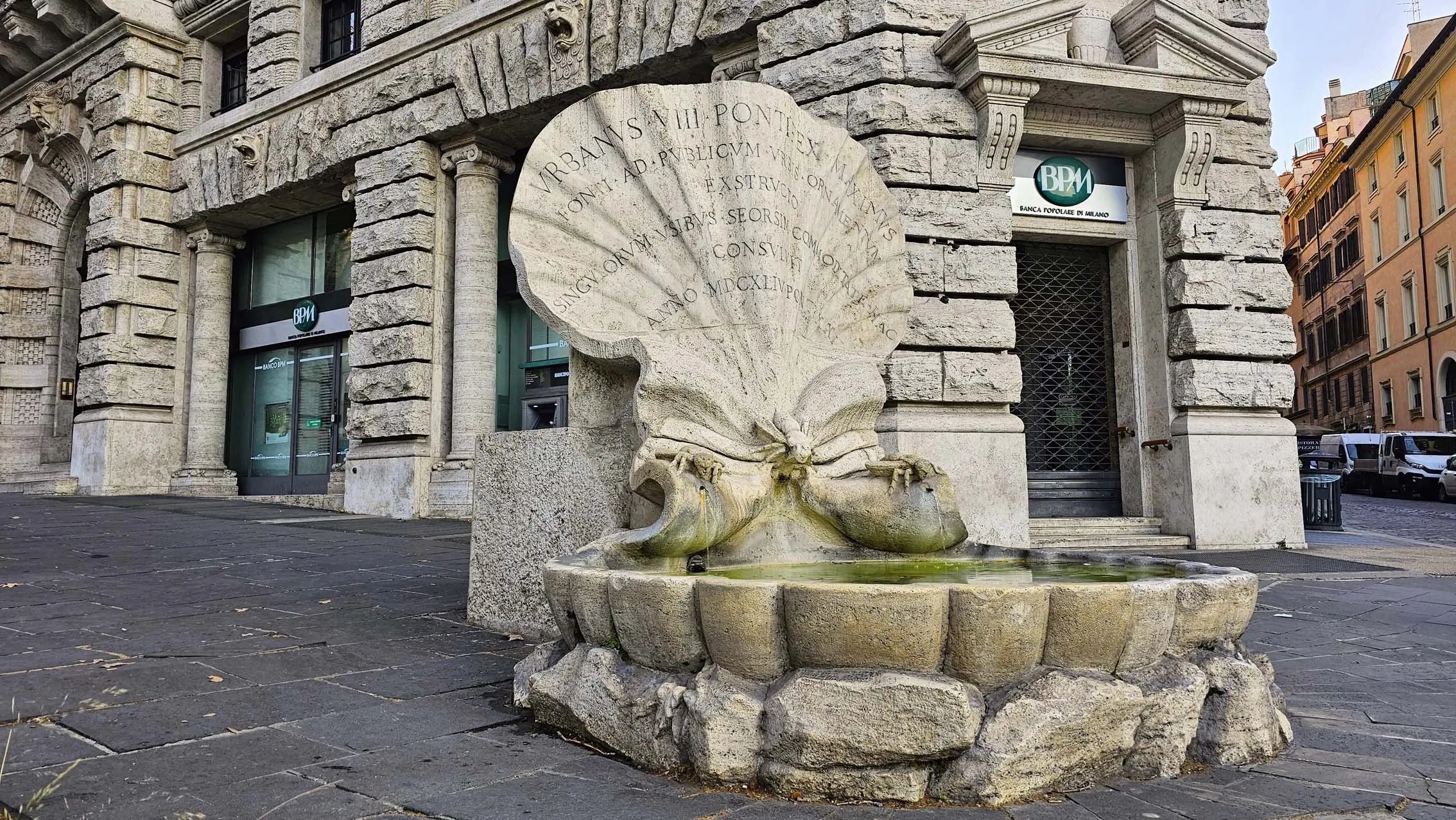 Fontana delle Api à Rome en Italie