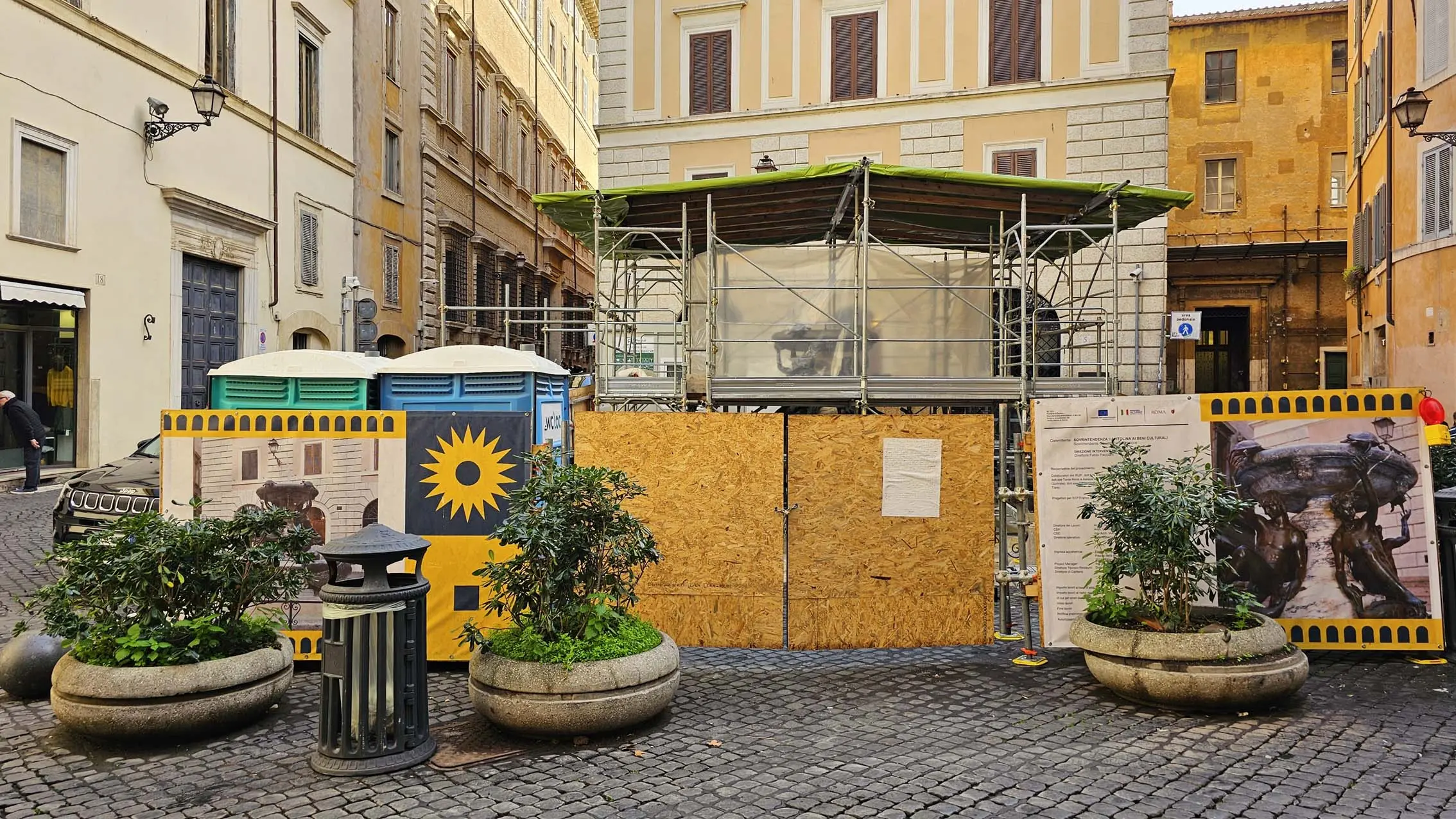 Fontana delle Tartarughe à Rome en Italie