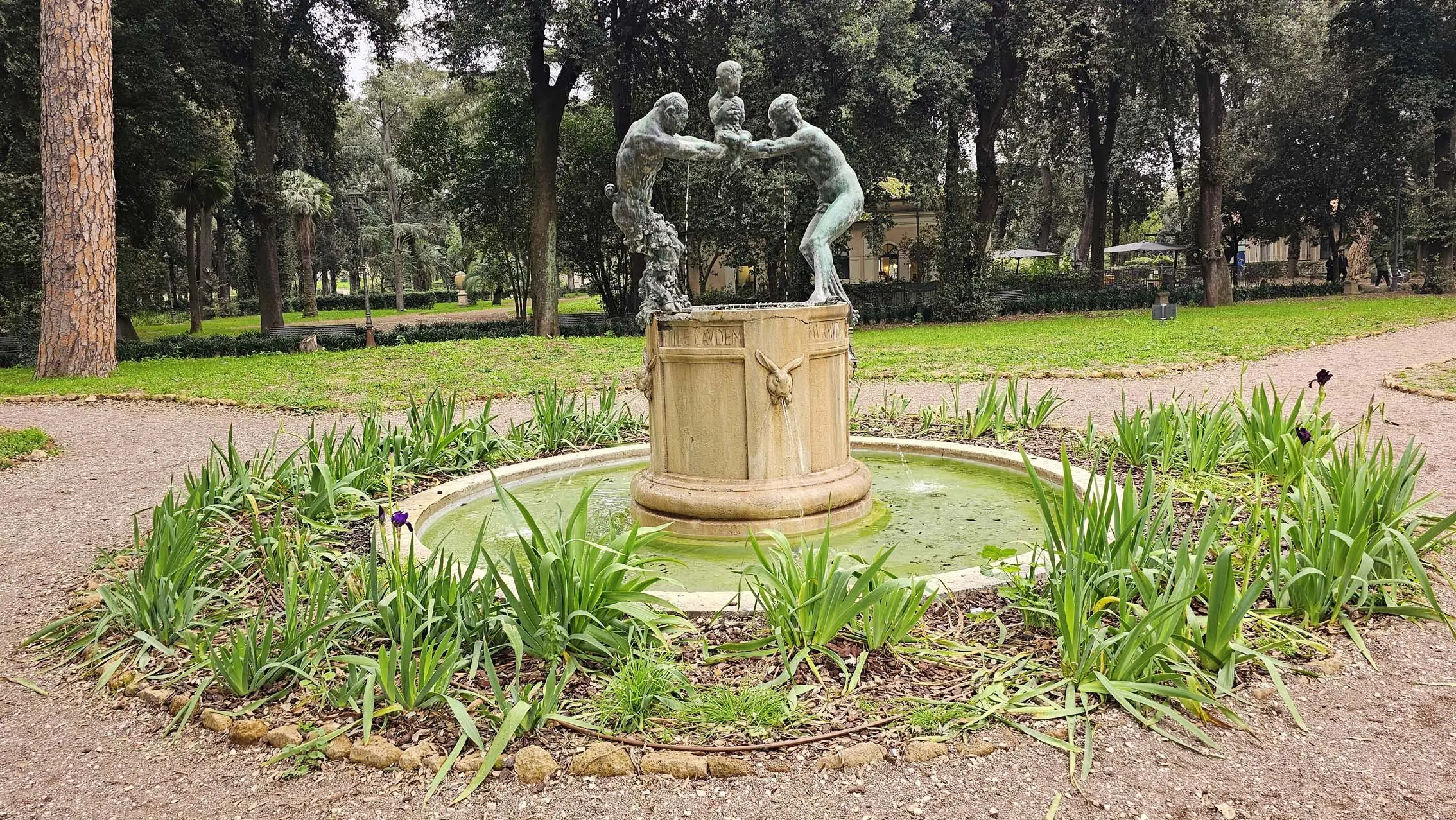 Fonte Gaia à Rome en Italie