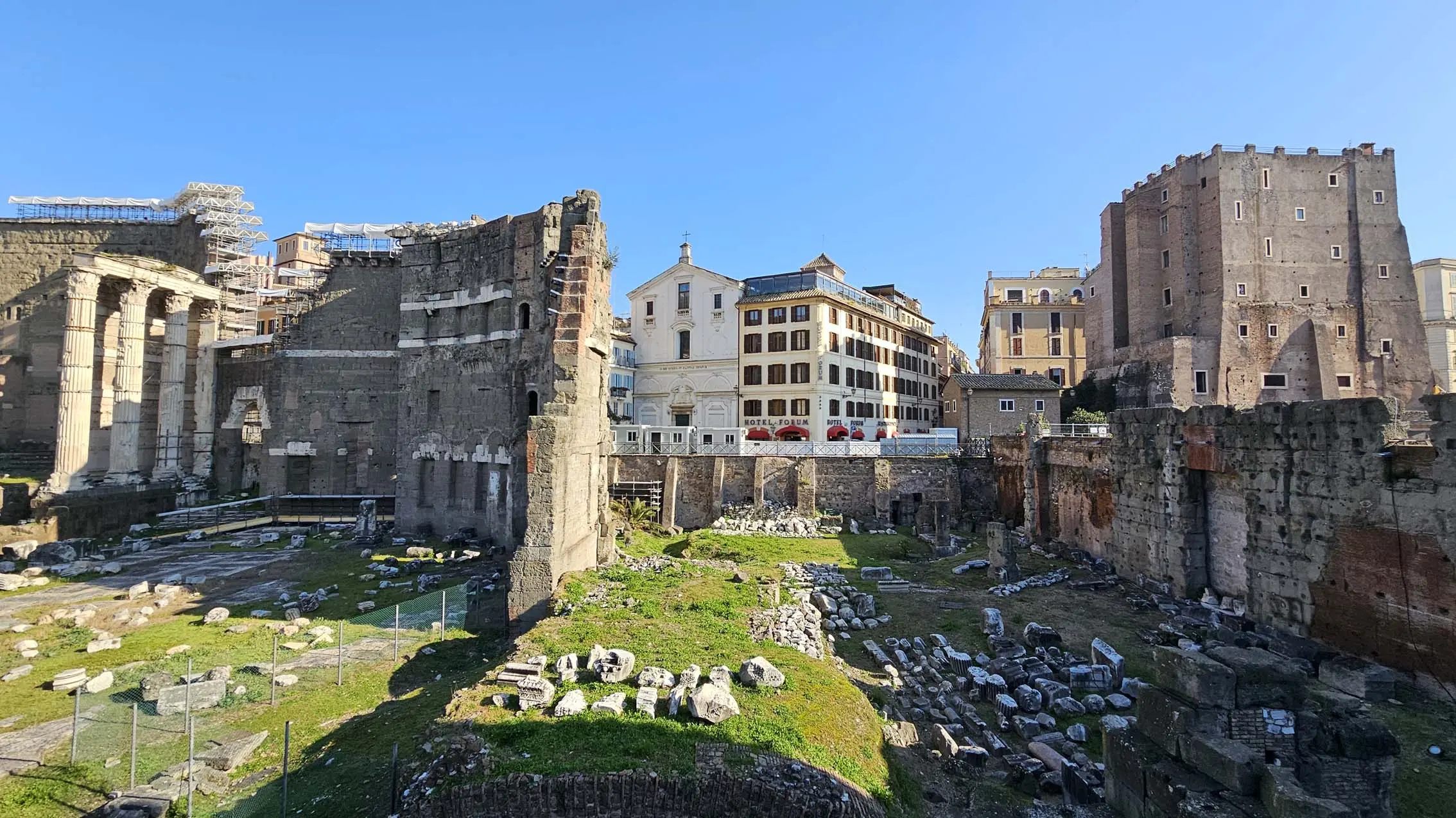 Foro di Augusto à Rome en Italie