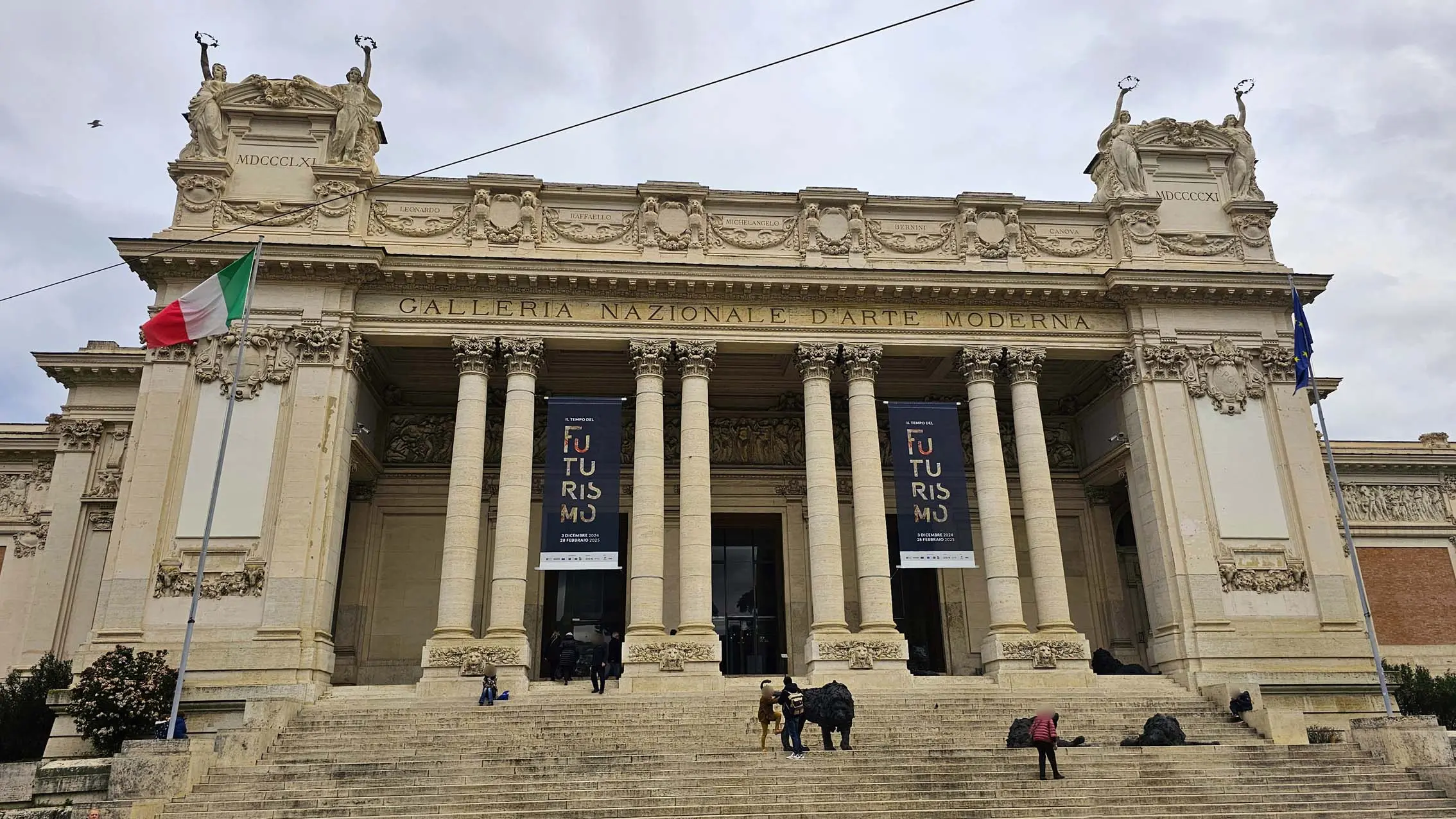 Galleria Nazionale d'Arte Moderna e Contemporanea à Rome en Italie