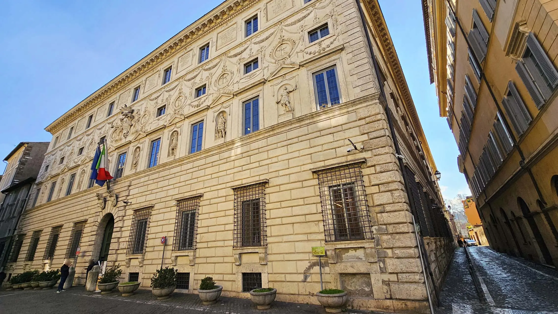 Galleria Spada à Rome en Italie
