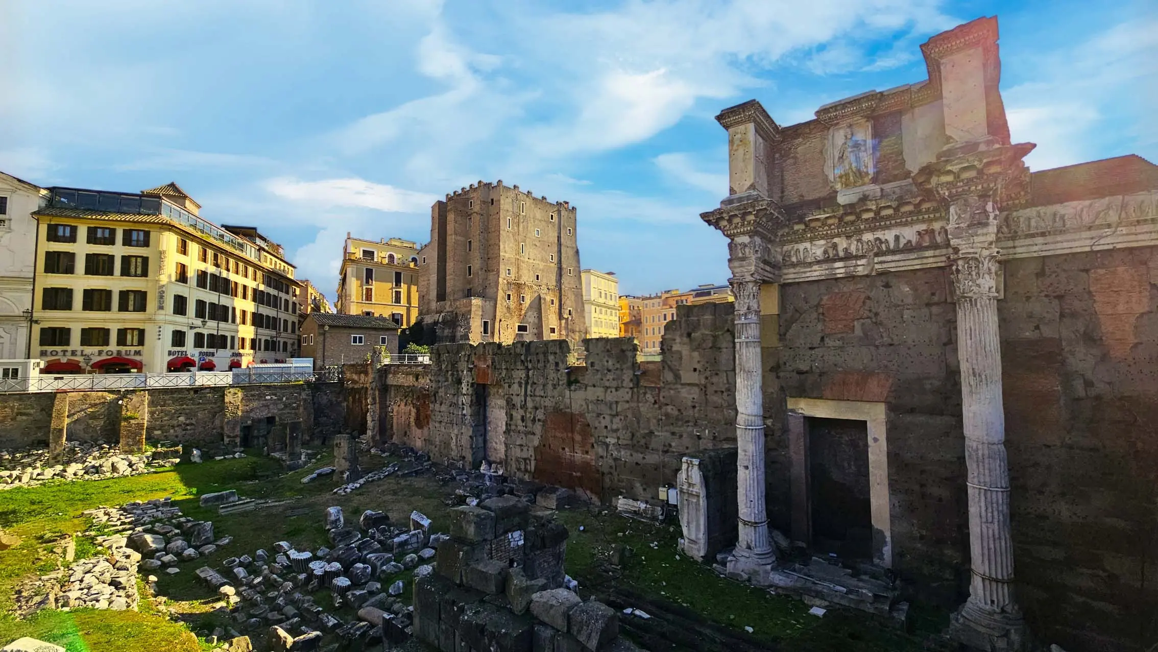 Le Colonnacc à Rome en Italie