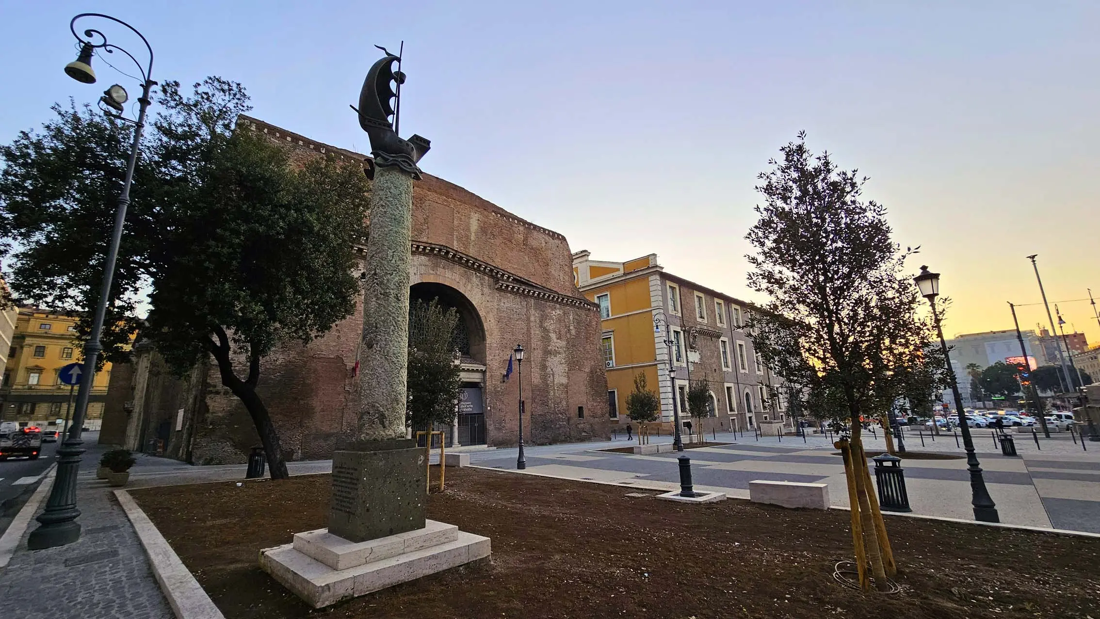 141. Monumento della Caravella à Rome en Italie