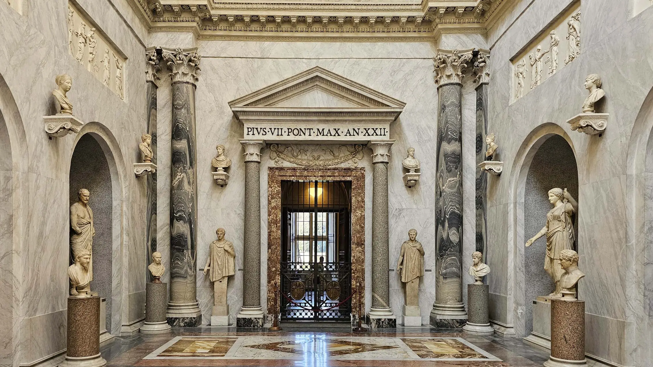 Museo Chiaramonti à Rome en Italie