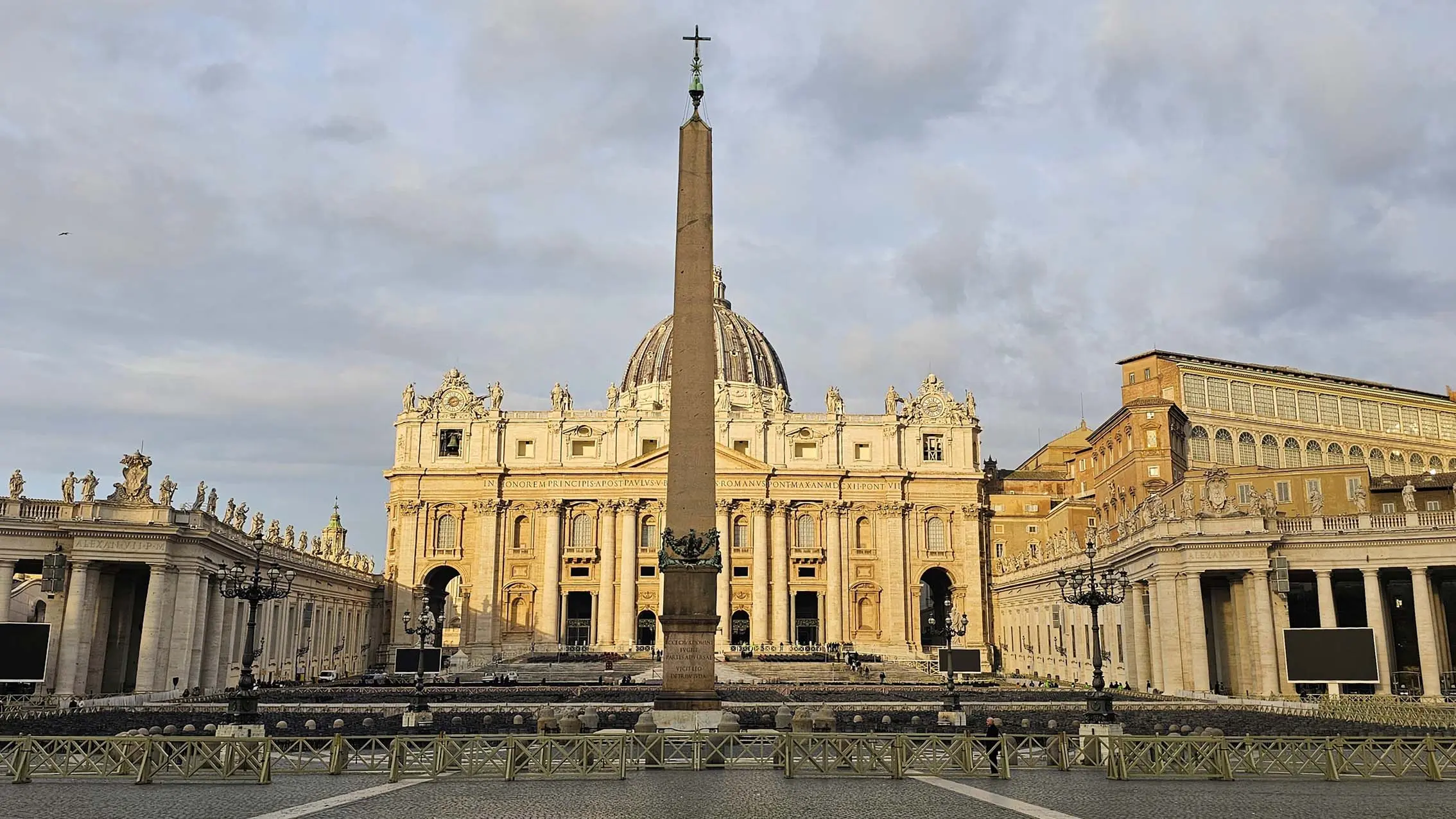 Obelisco Vaticano di Piazza San Pietro à Rome en Italie