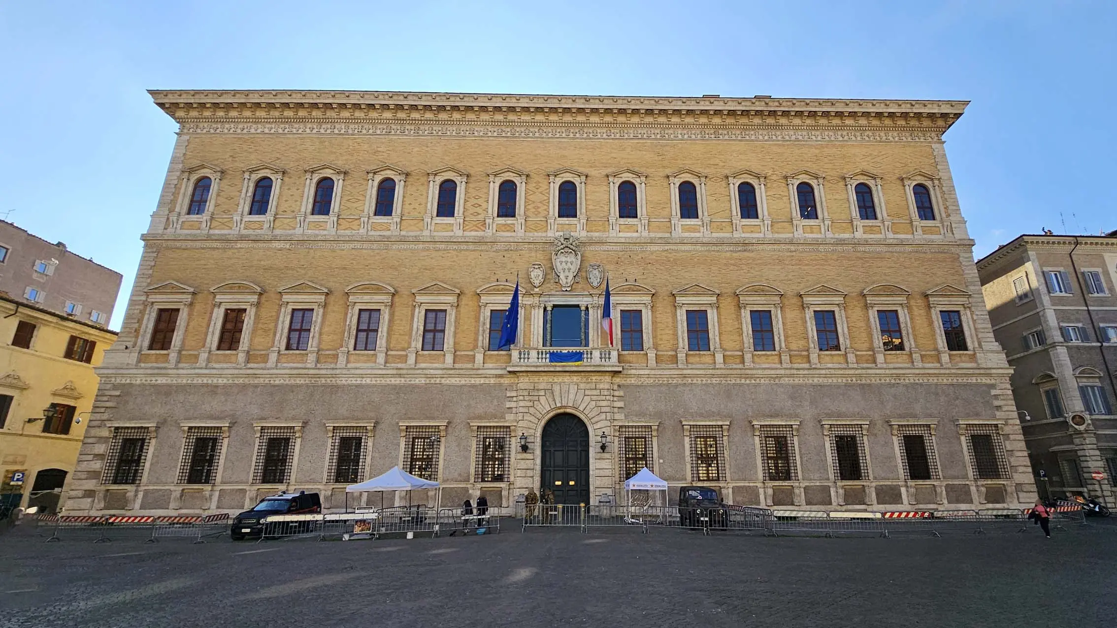 Palazzo Farnese à Rome en Italie