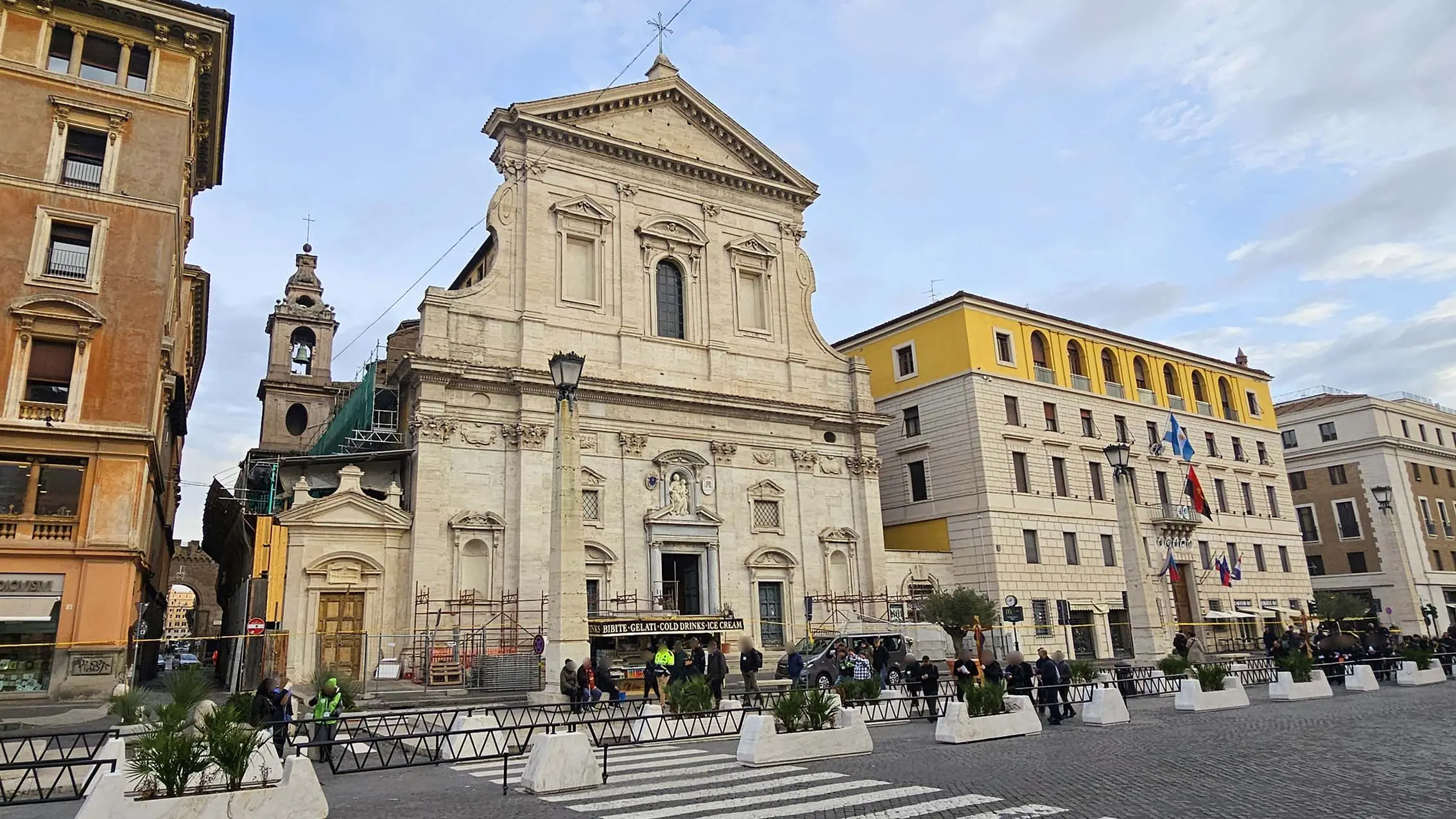 Parrocchia Santuario di Santa Maria in Traspontina à Rome en Italie