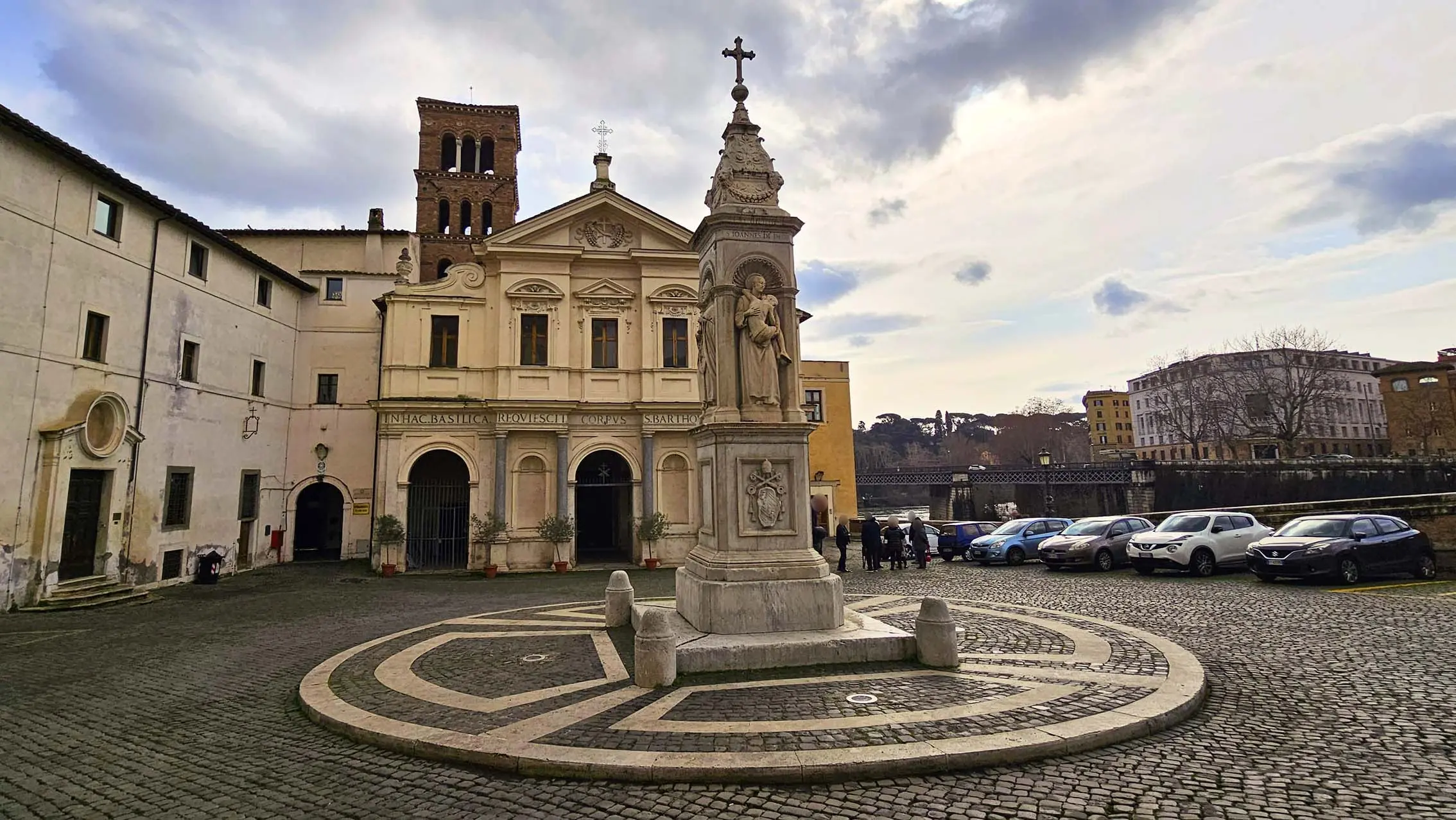 Statua dei Quattro Santi à Rome en Italie