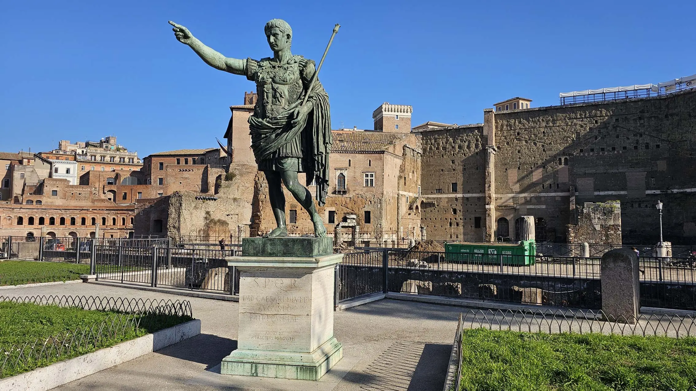 Statua Octavian Augustus à Rome en Italie