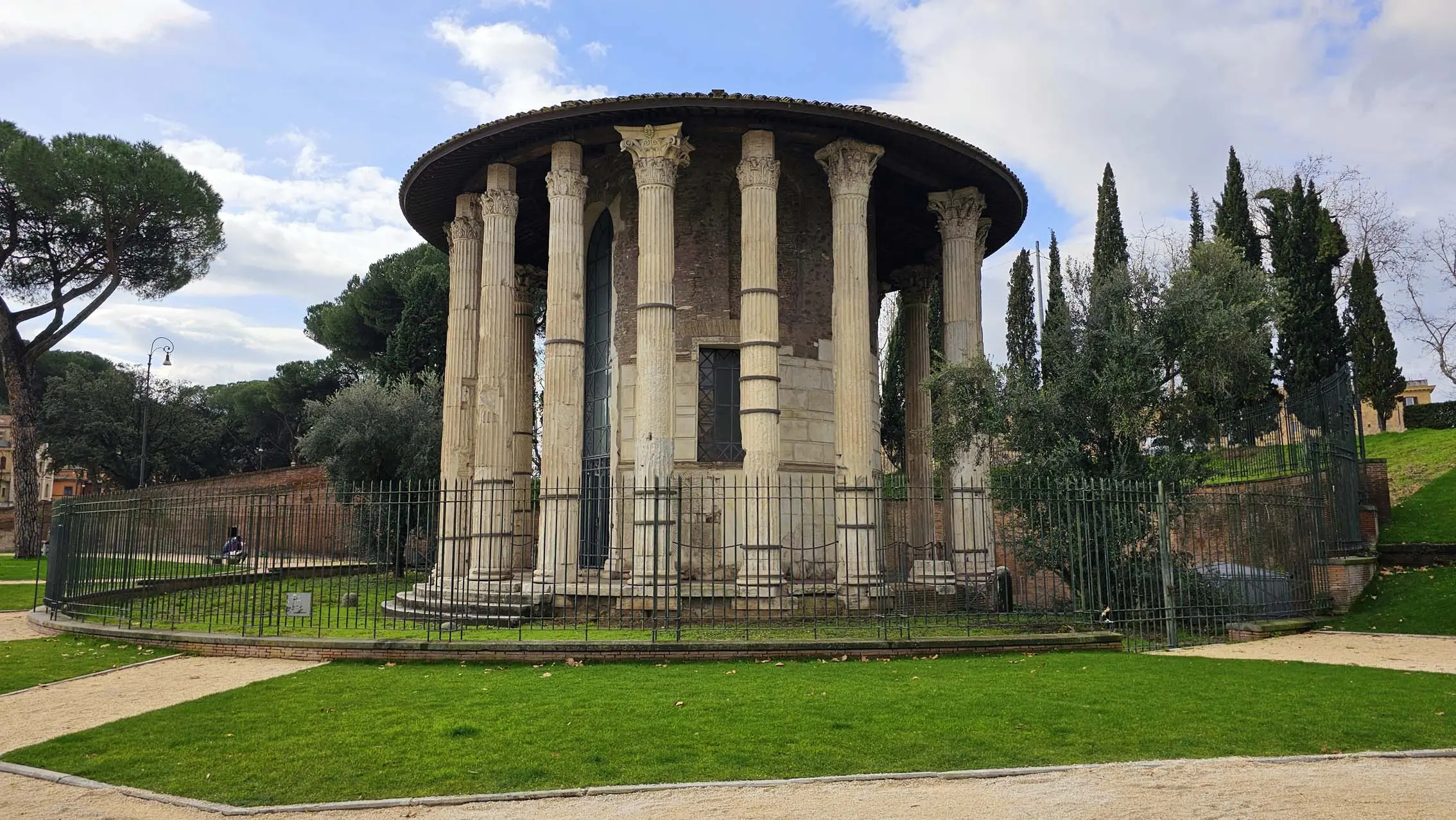 Tempio di Ercole Vincitore à Rome en Italie