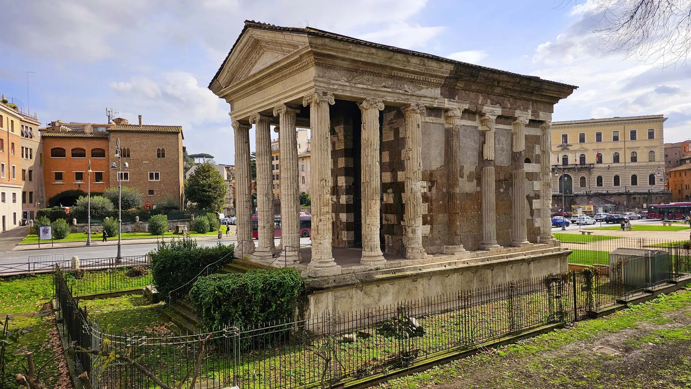 Tempio di Portuno à Rome en Italie