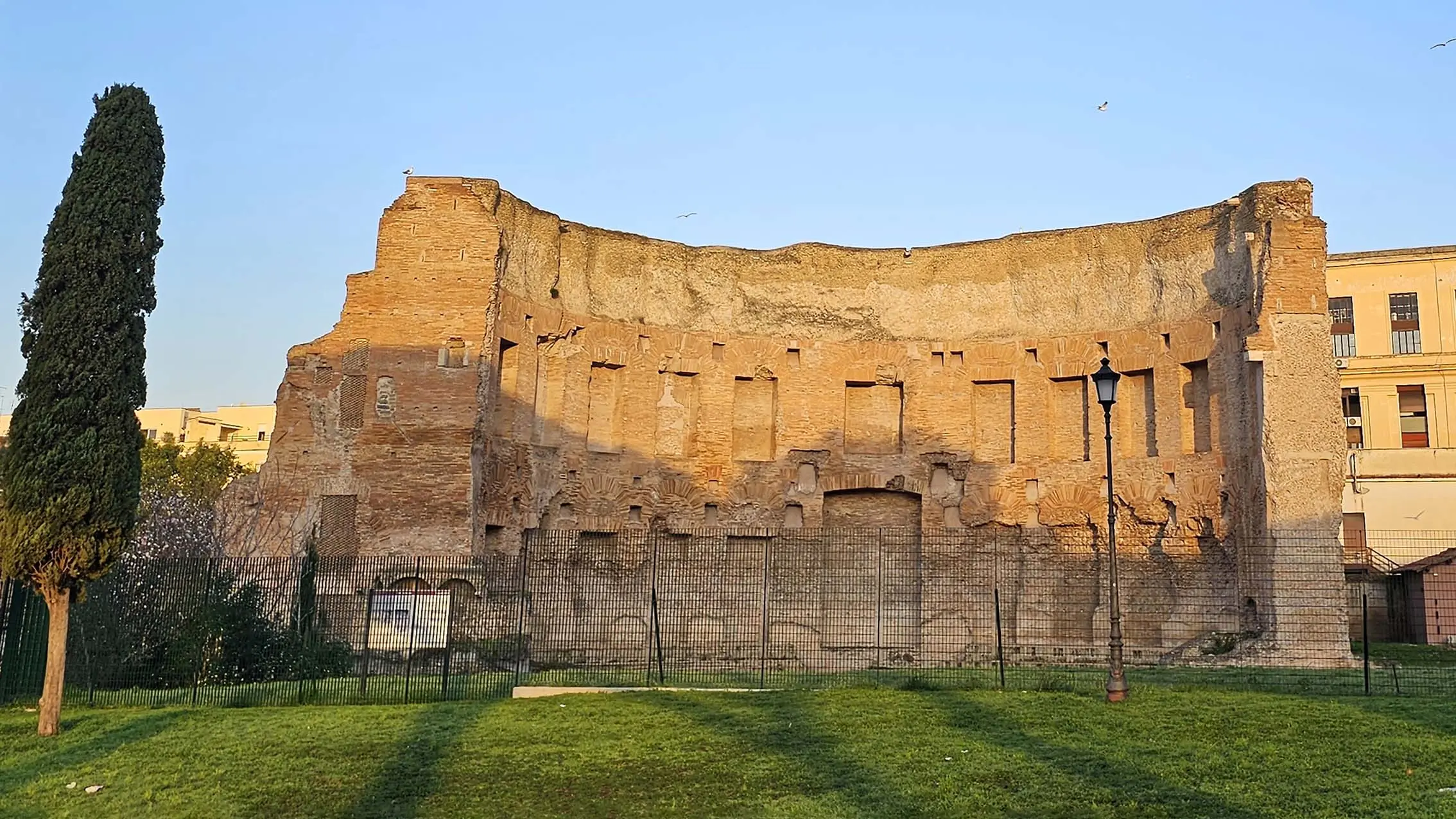 Terme di Traiano à Rome en Italie
