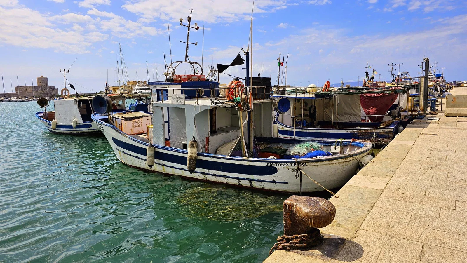 Porto pescherecci Trapani — Trapani