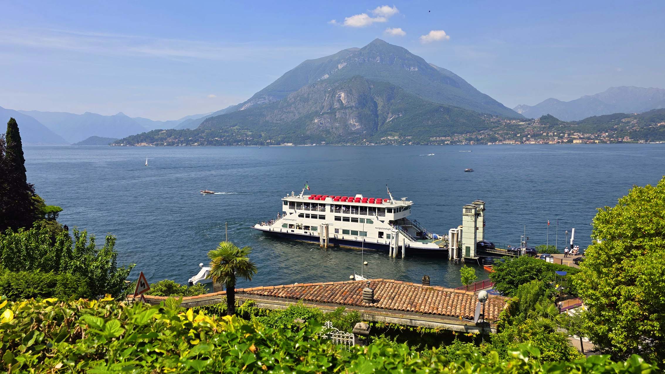 Traghetto di Varenna situé à Varenna au lac de Côme en Italie