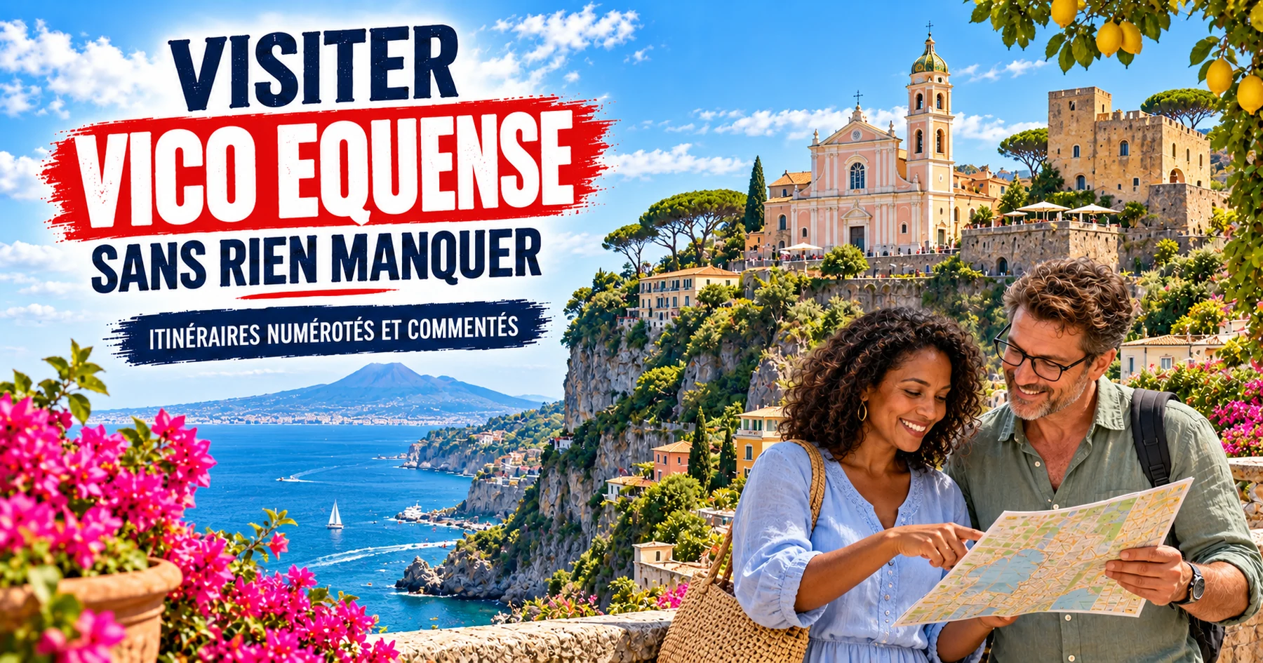 Visiter Vico Equense — itinéraires numérotés et commentés