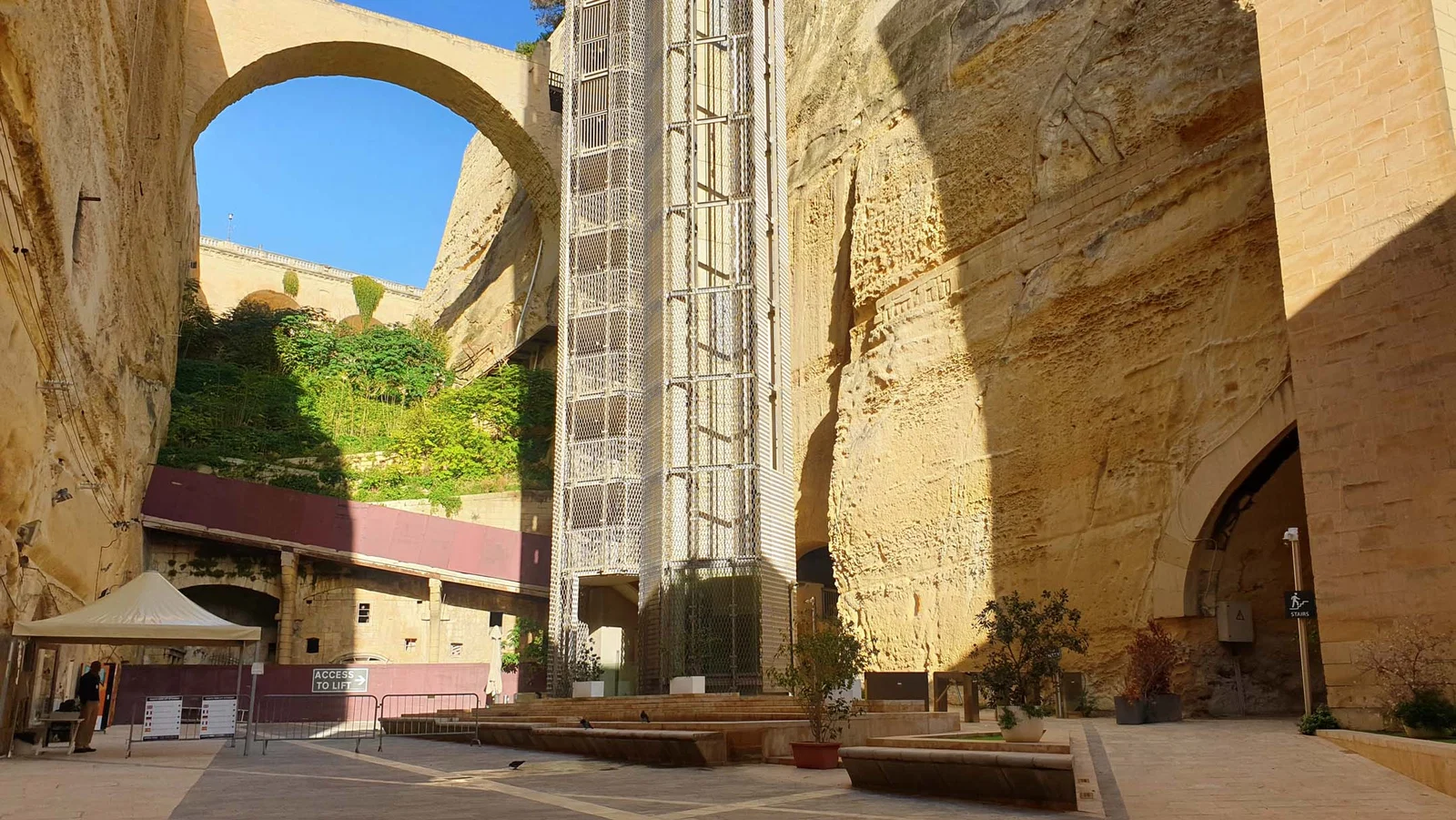 Ascenseur de Barrakka — La Valette