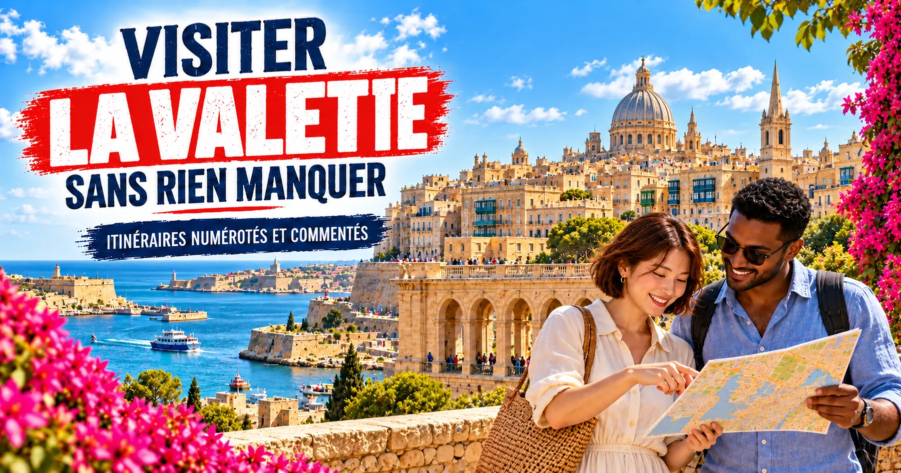 Visiter La Valette : itinéraires numérotés et commentés