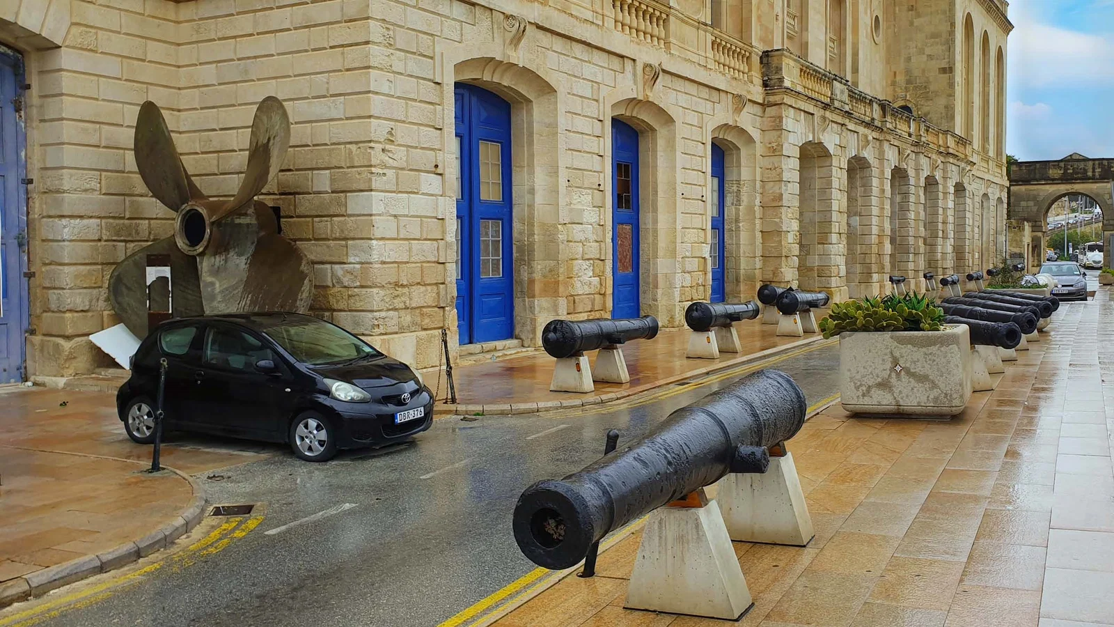 Musée maritime de Malte — bâtiment extérieur — La Valette