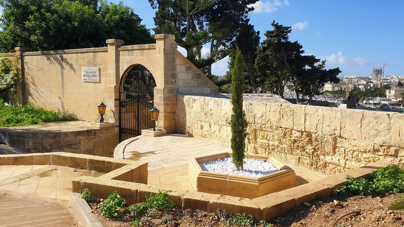 Jardin historique du bastion de Msida — La Valette
