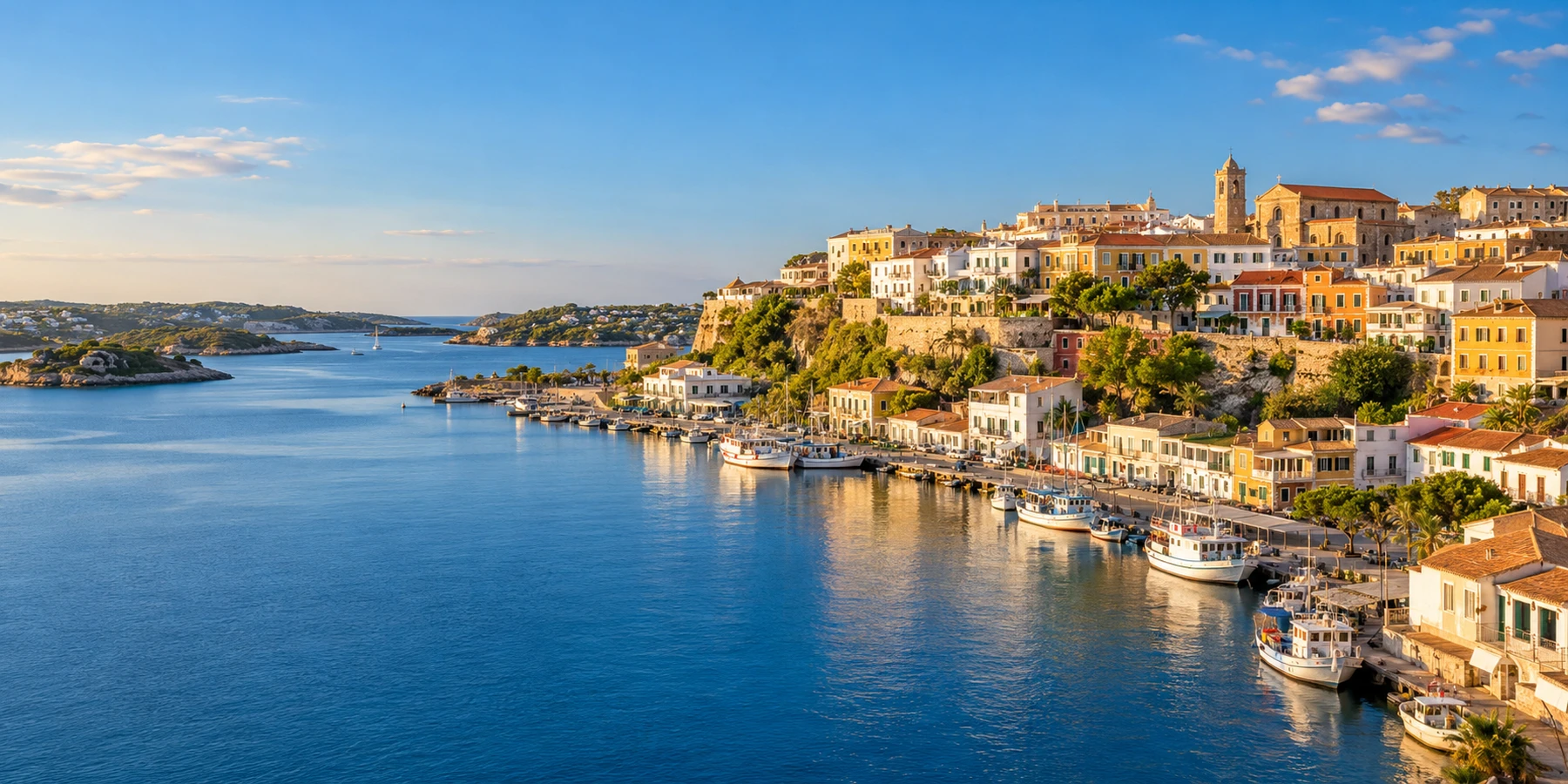 Visiter Port Mahon : itinéraires numérotés et commentés