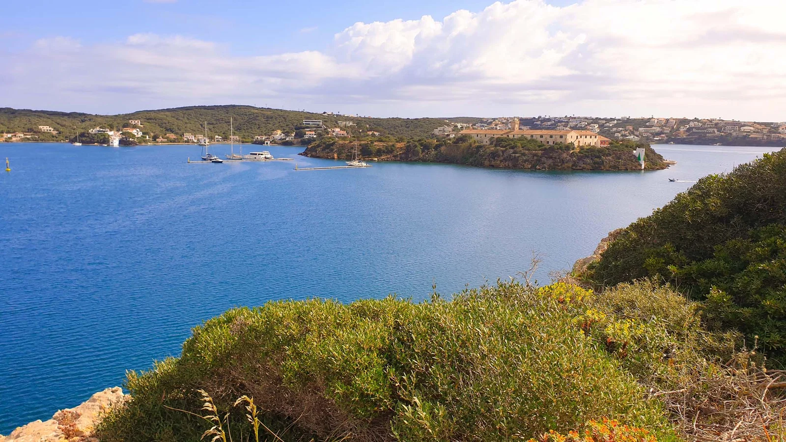 Panorama sur l’Illa del Rei — Port Mahon