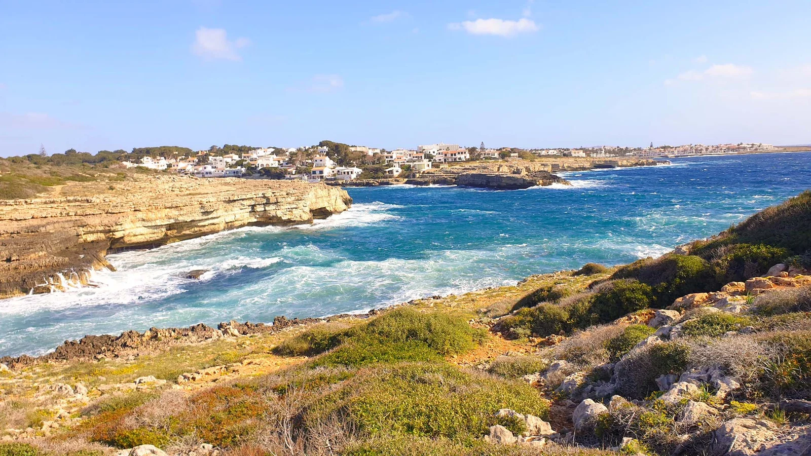 Panorama sur la tour d’Alcaufar — Port Mahon
