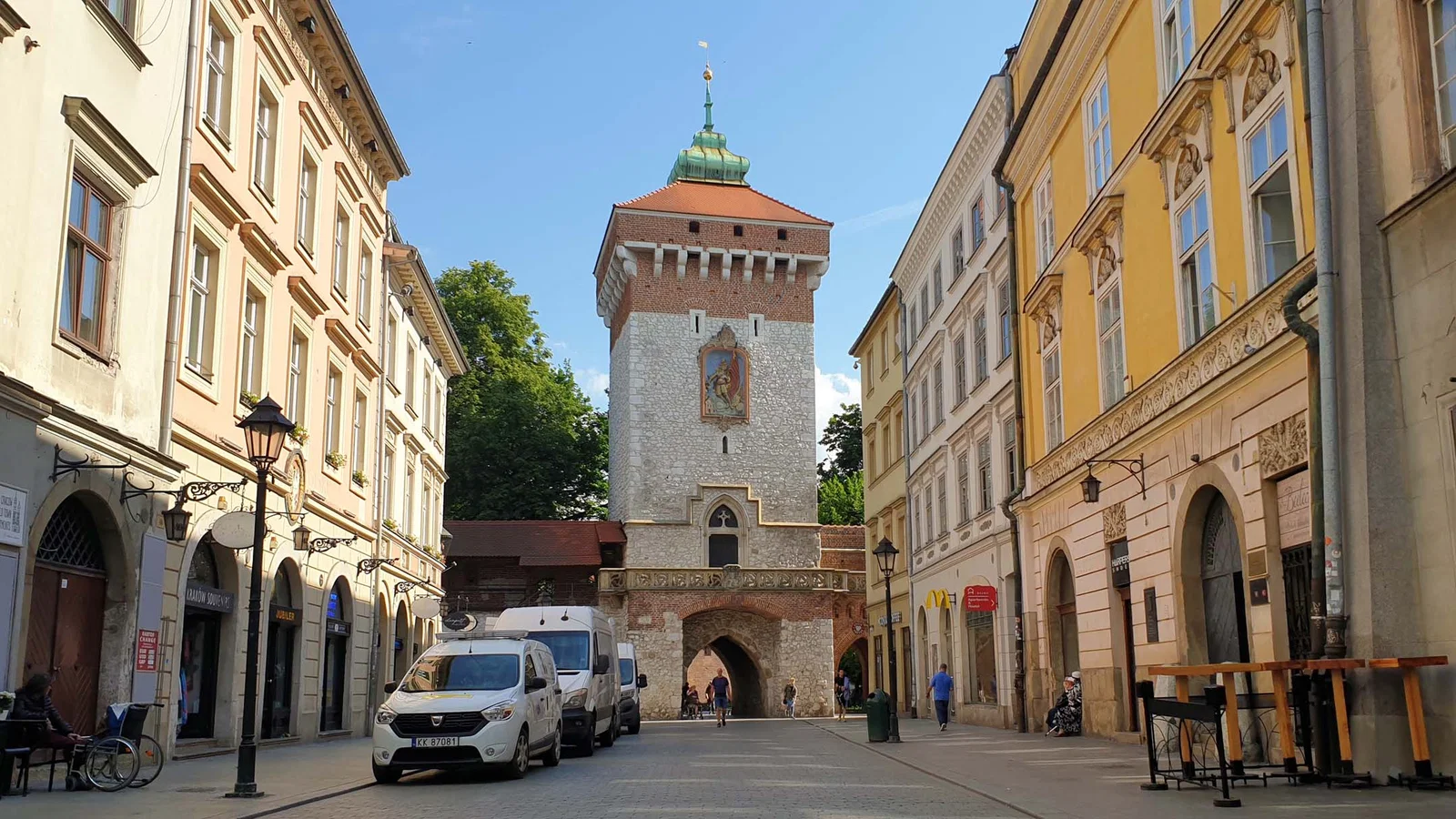 Porte Saint-Florian — Cracovie