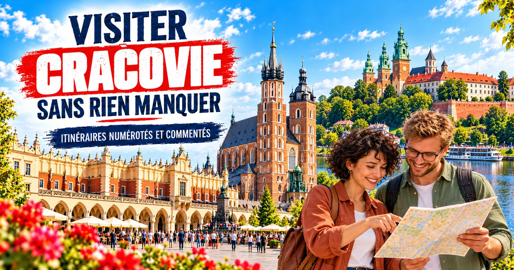 Visiter Cracovie : itinéraires numérotés et commentés
