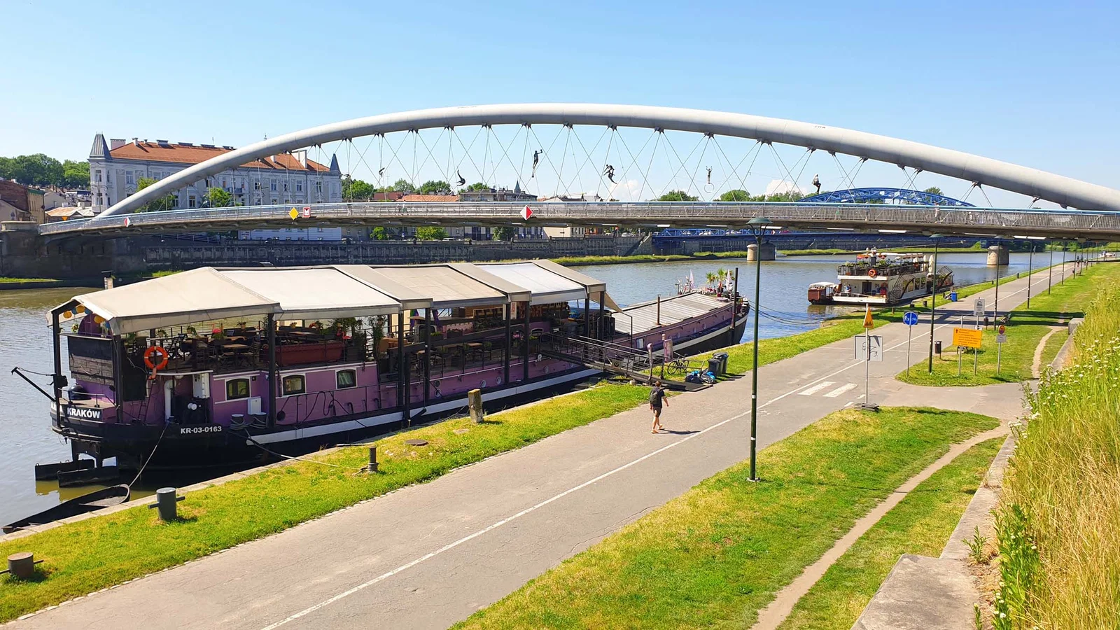 Passerelle du Père Bernatek — Cracovie