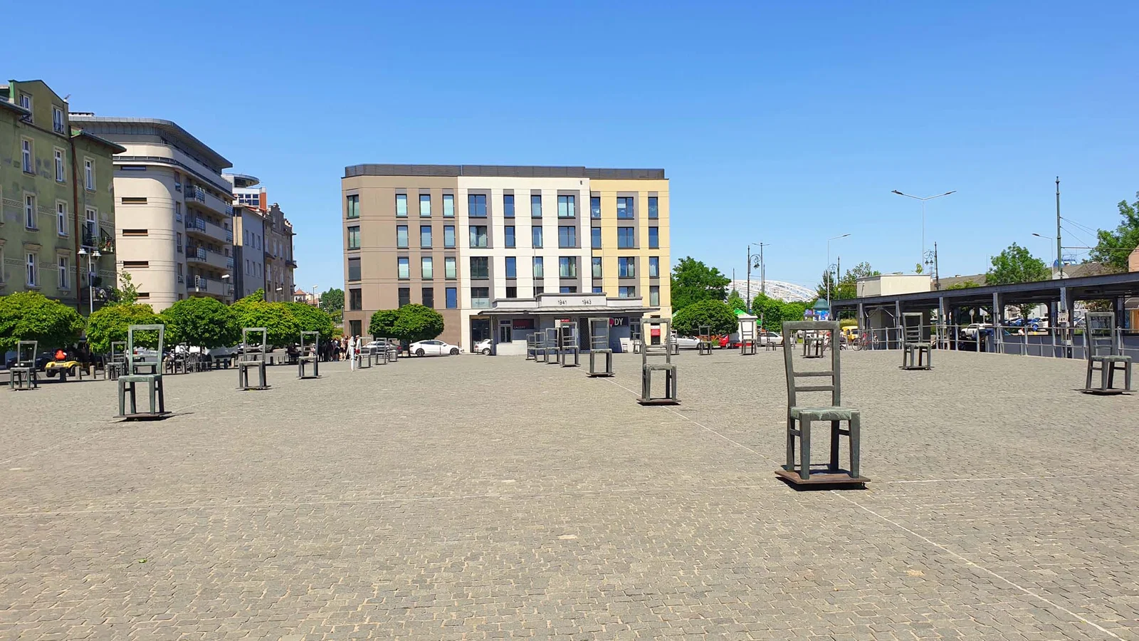 Place des Héros du Ghetto — Cracovie
