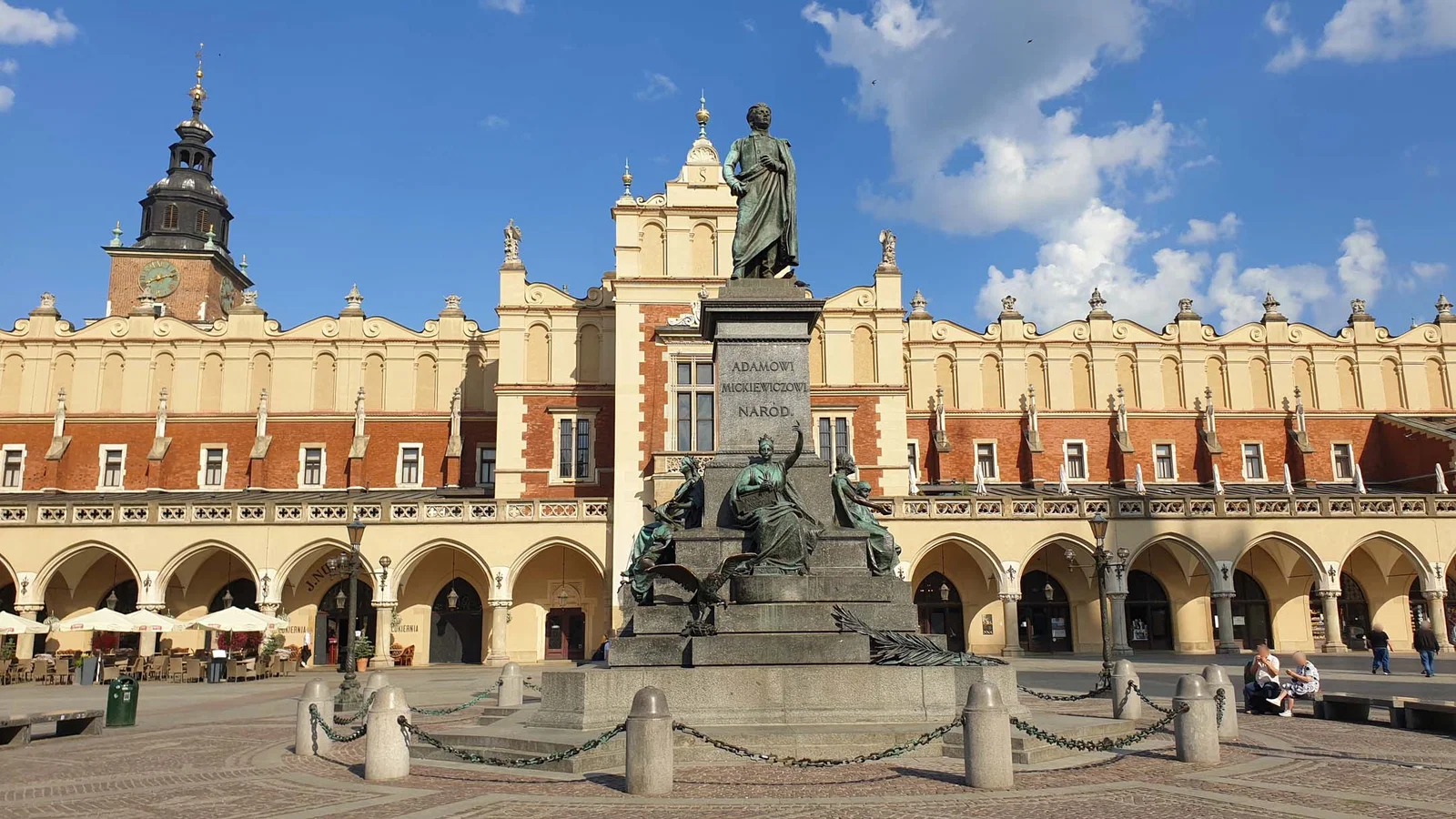 Monument à Adam Mickiewicz — Cracovie