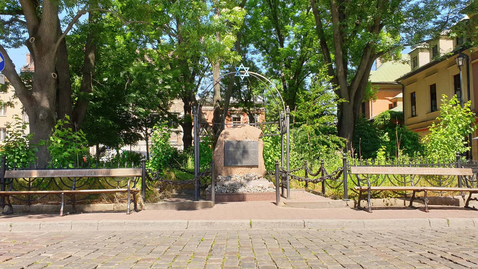 Mémorial des victimes de la Shoah à Kazimierz — Cracovie