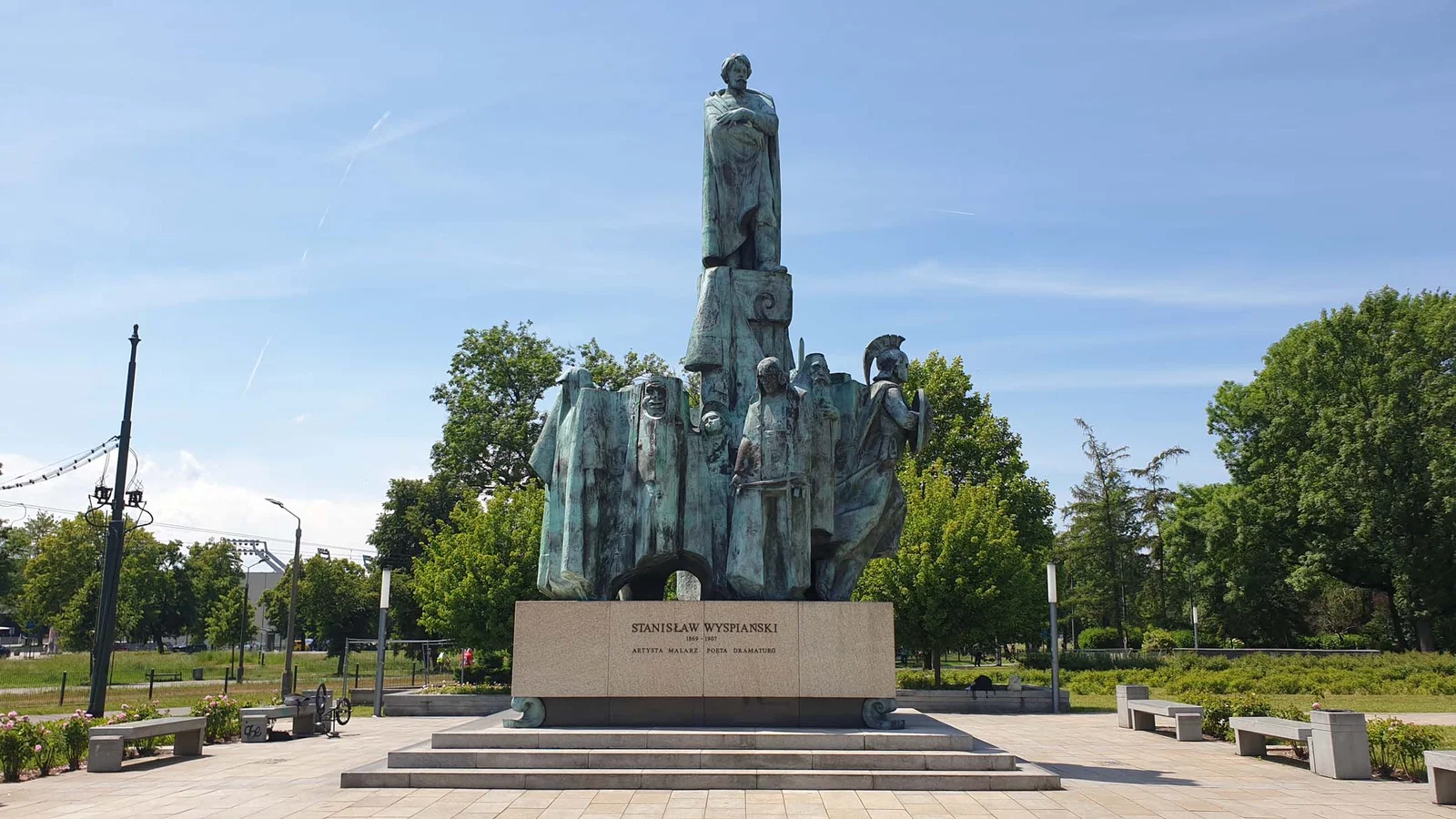Monument à Stanisław Wyspiański — Cracovie