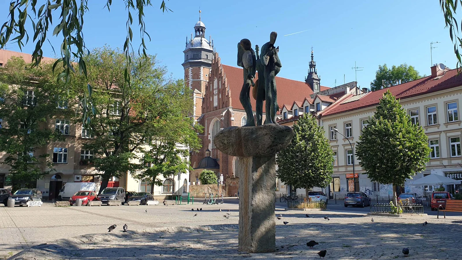 Fontaine des Trois Musiciens — Cracovie