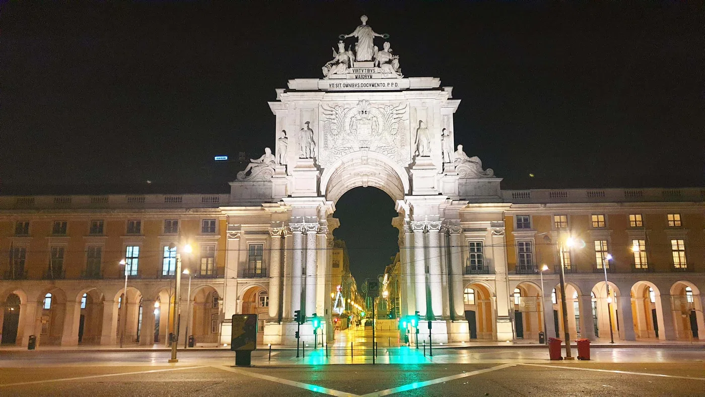 Arc de la rue Augusta — Lisbonne
