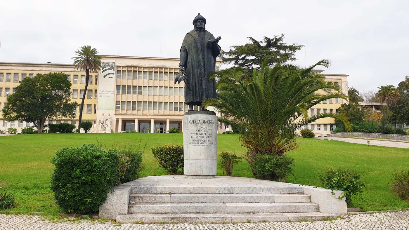 Estátua de Garcia de Orta — Lisbonne