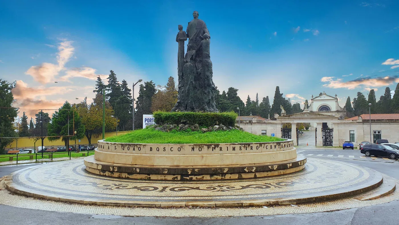 Estátua de São João Bosco — Lisbonne