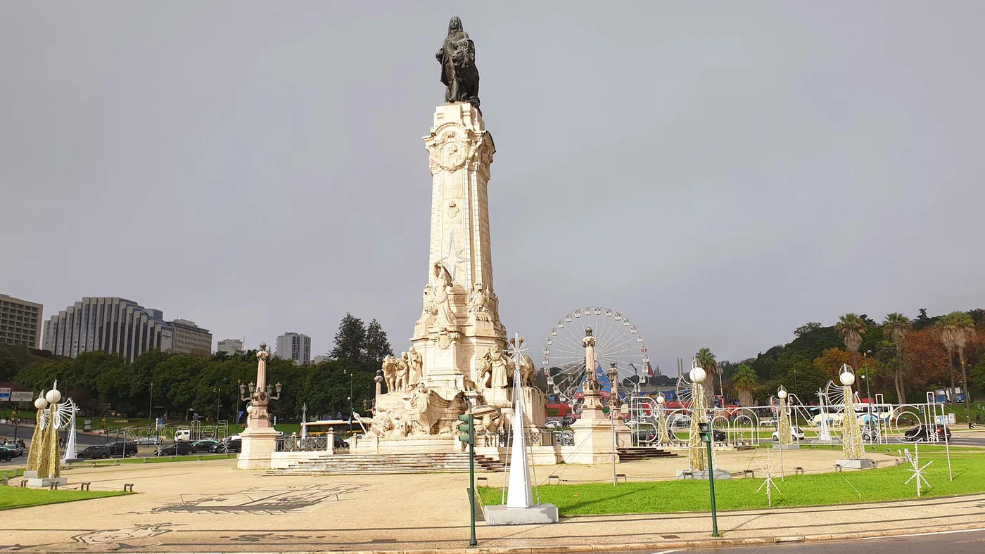 Estátua do Marquês de Pombal — Lisbonne