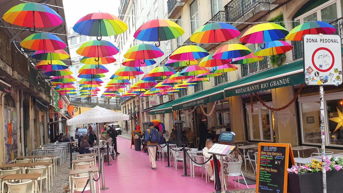 Rua Nova do Carvalho — Lisbonne