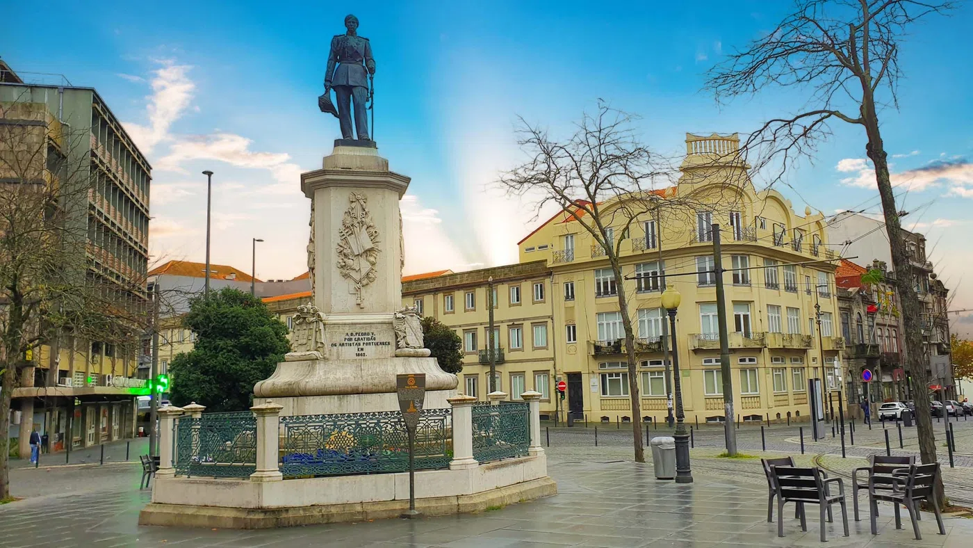 Monumento ao Rei D. Pedro V — Porto